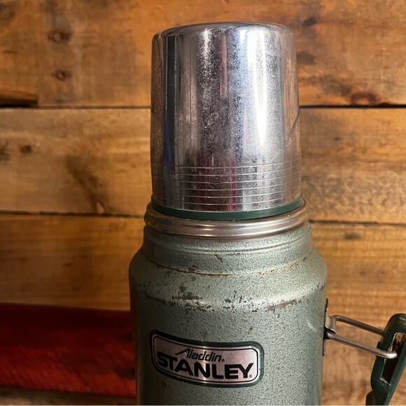 Stanley Aladdin Green‎ Vintage Theromos - Picture 5 of 13
